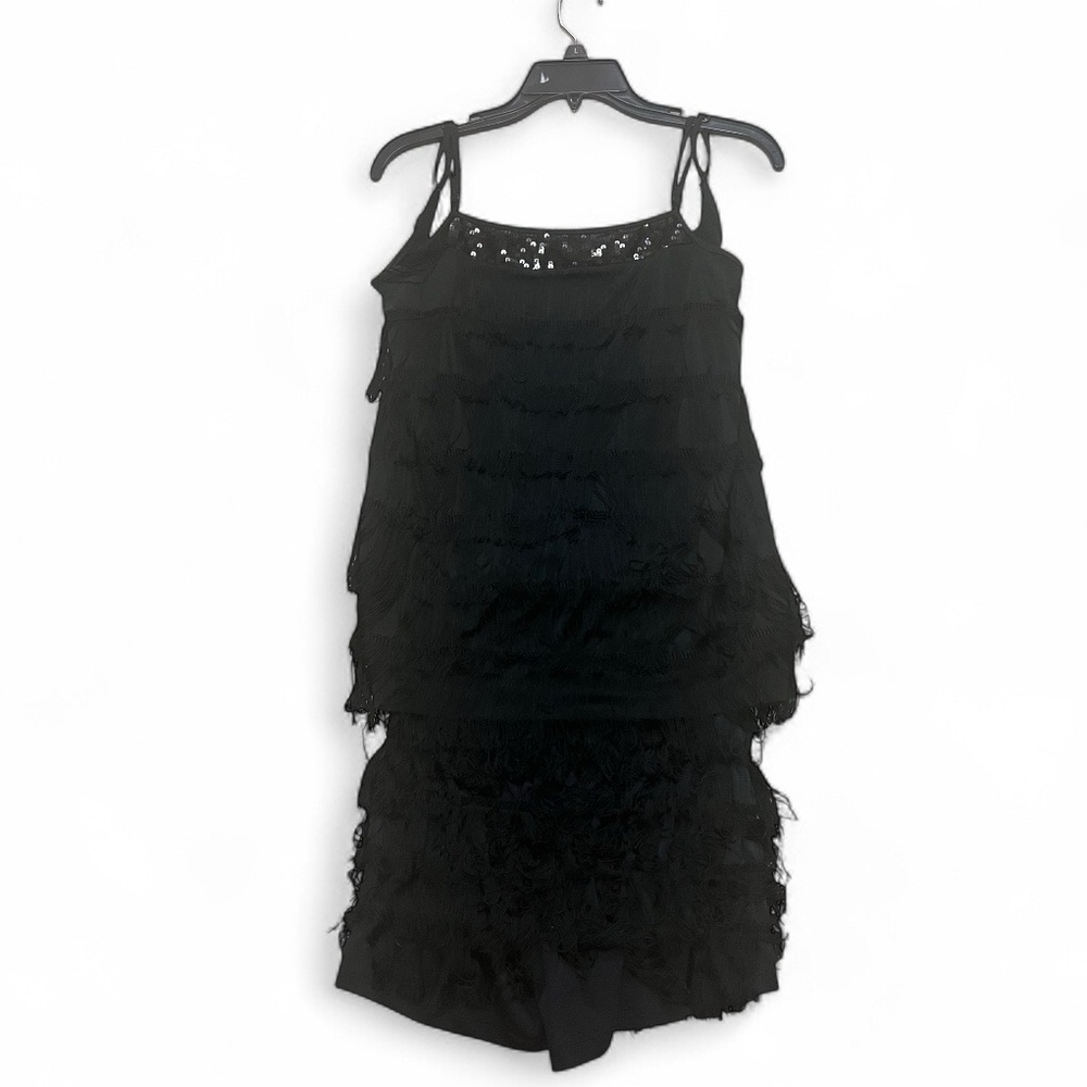 Cute Flapper Top and Shorts Set